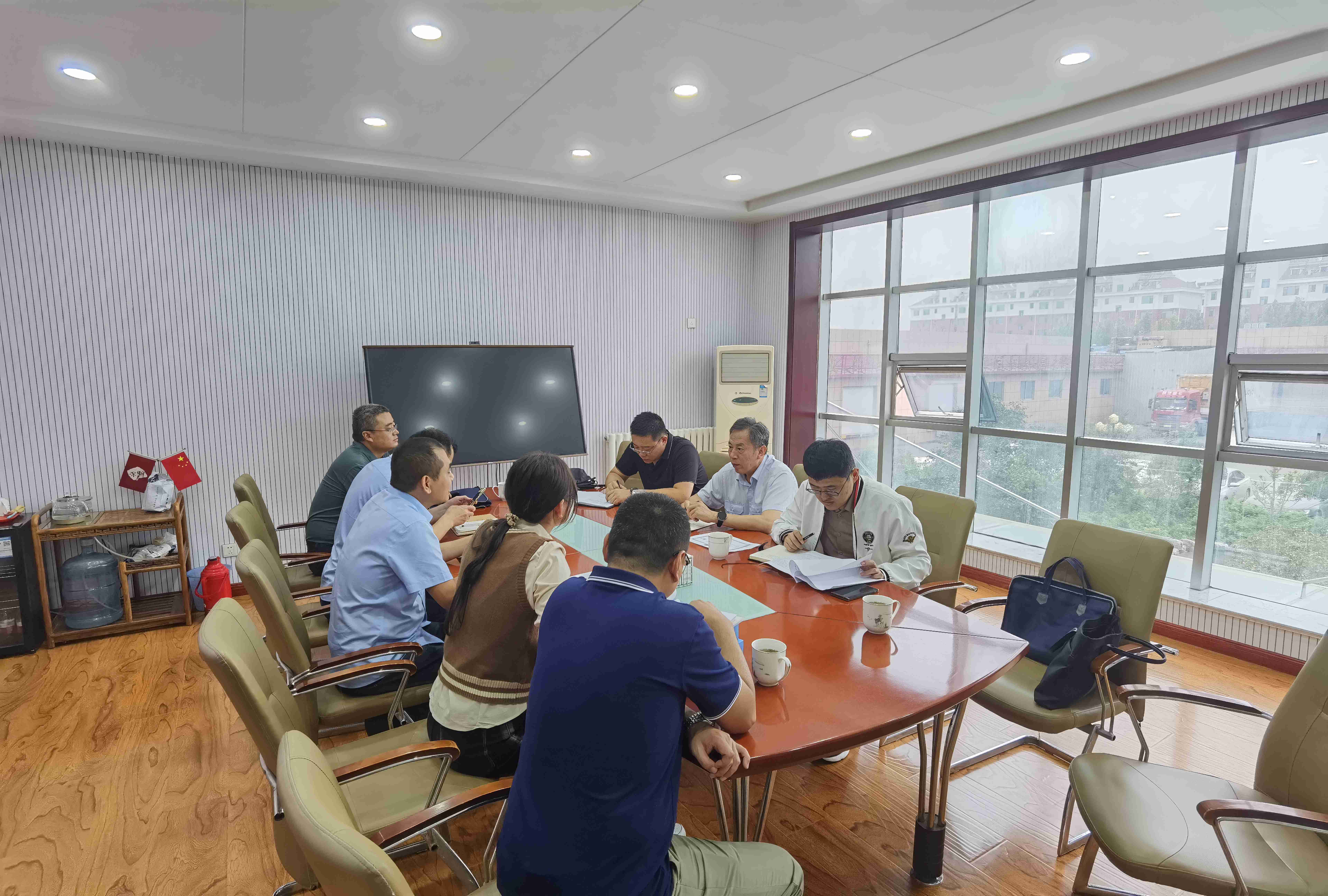 省应急厅基础处、省化工整治专班督导巡查组到我公司开展“两节一会”期间安全生产督导检查